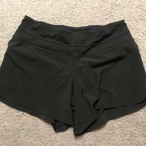 Black lululemon shorts